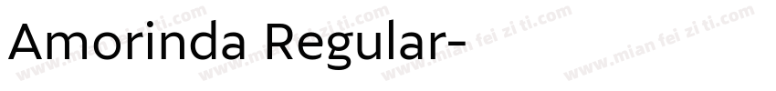 Amorinda Regular字体转换